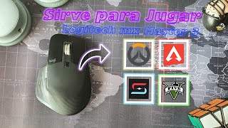 Logitech mx master 3 ¿Sirve para jugar?🎮