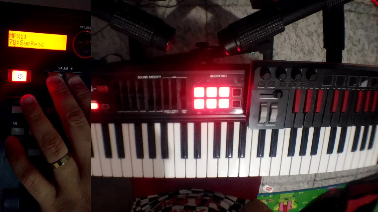 Como utilizar Efeitos (MFX) - Roland XPS10