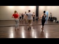 Salsa NY, footwork and partnerwork.