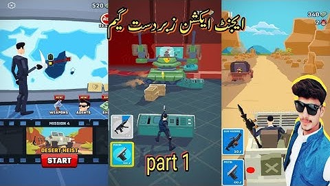 Agent Action Gameplay Walkthrough Part 1   Mission 1 4 complete iOS,Android 2023 #SmartGamerVlogs