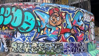 Famous Spring HighBridge Park Manhattan NYC - Walking Tour 4K - Walk The Globe 8K Wealth