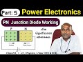 PN Junction Diode working in Tamil