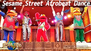 【USJ】ハロウィン2020⑤「セサミストリート・アフロビート」キャラクターダンスショーアフリカ音楽ピースフルステージ Sesame Street Characters Afrobeat Dance