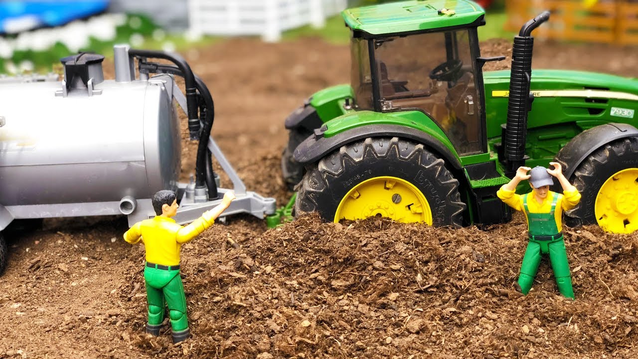 john deere toy tractor videos