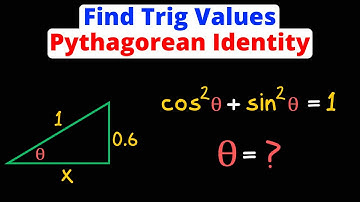Vind goniometrische waarden met behulp van Pythagorese identiteiten | Eat Pi