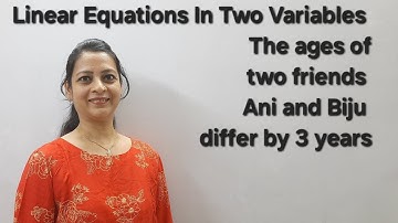 Class 10th Maths Linear Equations In Two Variables Important Question by Shilpa Chaudhary