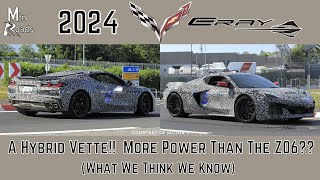 2024 Corvette E-Ray | FIRST Corvette HYBRID!! MORE POWER then the Z06??