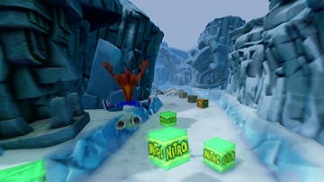 Crash Bandicoot 2 (N-Sane Trilogy) - Level 8: Bear It (Crystal/Gem) + Easter Egg