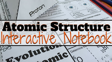 Atoms and Atomic Structure for Chemistry Interactive Notebooks