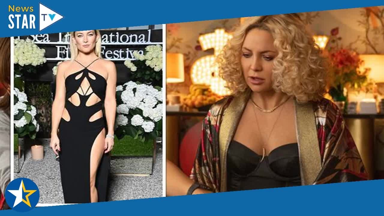 Kate Hudson talks wardrobe malfunctions on 'windy' Knives Out set