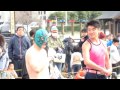 たけのこ王vs湧幻鱒vsレインボーマン