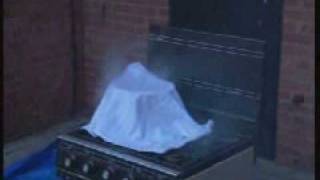 How to safely put out a chip pan fire
