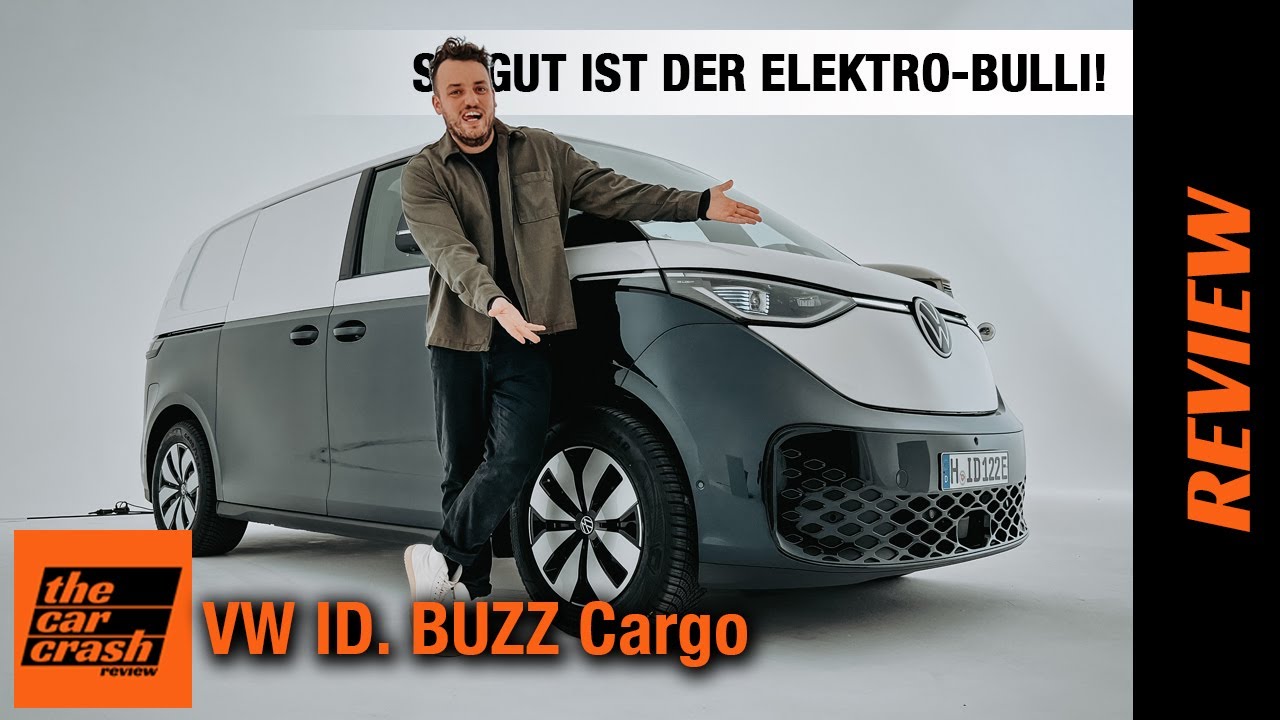 Update New VW ID. Buzz Cargo (2022) Wie gut ist der NEUE Elektro Bulli?! 🚐 Review | Test | Reichweite | Preis