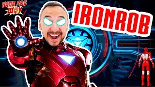 ПАПА РОБ стал ЖЕЛЕЗНЫМ ЧЕЛОВЕКОМ! IRON ROB против IRON MAN! 13+