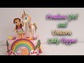 How to Make Fondant Girl and Unicorn - Part 1 : Unicorn