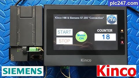 Kinco HMI & Siemens S7-200 "Communication" Tutorial