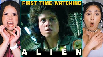 ALIEN MOVIE REACTION!! | First Time Watching! | Sigourney Weaver | John Hurt | Ridley Scott