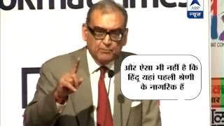 Katju takes dig at Narendra Modi, calls him anti-national