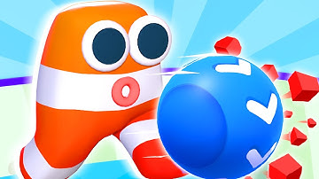 Alphabet Run: Rolling Balls Gameplay | Android Adventure Game