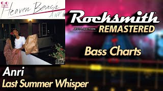 Anri - Last Summer Whisper | Rocksmith® 2014 Edition | Bass Chart