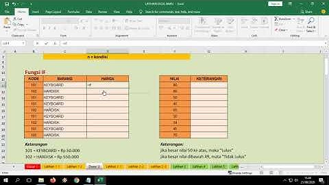 3 If Tunggal dan Majemuk
