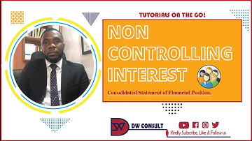 NON-CONTROLLING INTEREST - Consolidated Statement of Financial Position.