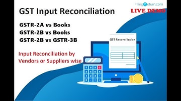 GST ITC Reconciliation (GSTR-2A/2B vs Books, GSTR-2B vs GSTR-3B)
