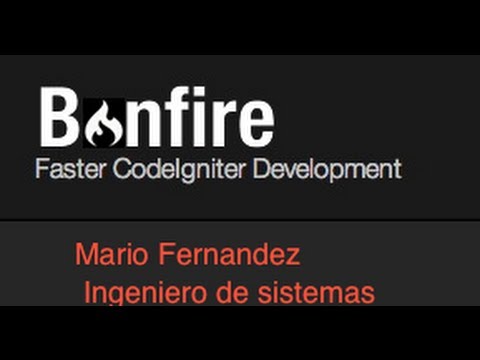 Instalacion Ci - Bonfire Español
