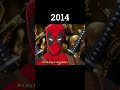 Evolution Of Deadpool #shorts #evolution