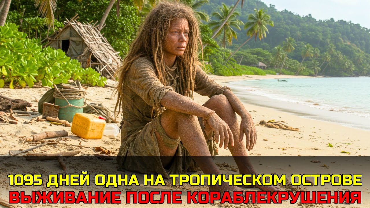 Я ОСТАЛАСЬ ОДНА ПОСЛЕ КОРАБЛЕКРУШЕНИЯ. 1095 ДНЕЙ АДА НА НЕОБИТАЕМОМ ОСТРОВЕ.