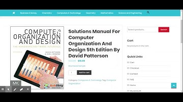 Solutions Manual for Computer Organization and Design 5th Edition by David Patterson