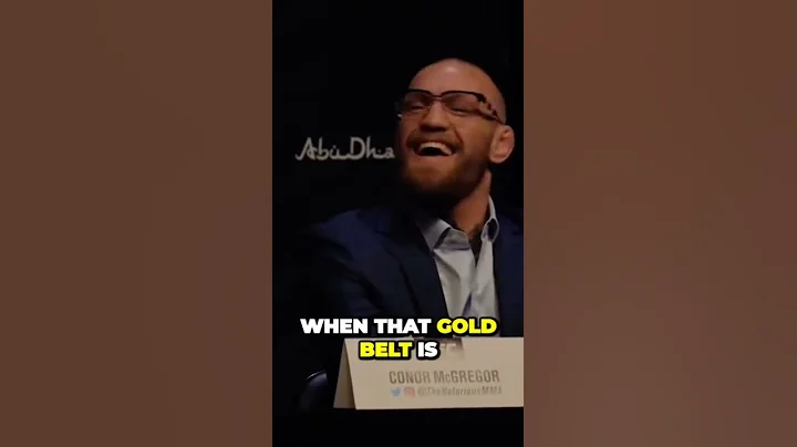 Conor Mcgregor Emotional Looking Back on Quote From 2013