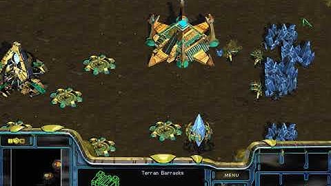 StarCraft: Brood War - 3 Computers vs 3 Computers - AI vs AI - Map: Labyrinth