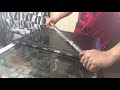 How to remove and install polarizer film for samsung lcd tv 20 inches...