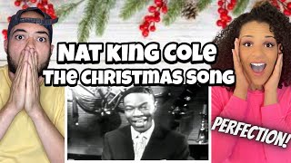 PERFECT!.. Nat King Cole   The Christmas Song REACTION