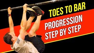 Toes To Bar Progression (Step by Step)