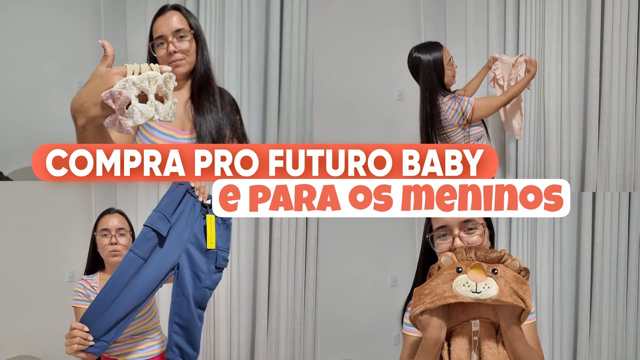 COMPRINHAS DE TENTANTE e MUITA COISA LINDA PARA OS MENINOS
