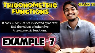 Example 7 trigonometric functions