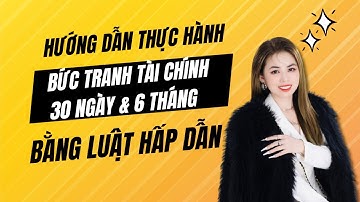 [LUẬT HẤP DẪN] HƯỚNG DẪN THỰC HÀNH VIẾT BỨC TRANH ĐẠT MỤC TIÊU TÀI CHÍNH 30 NGÀY VÀ MỤC TIÊU 6 THÁNG