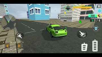 Lion Tank Robot Car Multiple Transformation Game Mission # 5 - Android Gameplay