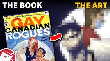 Drawing Old Romance Novels Based ONLY on Their Hilarious Titles