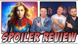 Captain Marvel   Spoiler Review (w/ Zach Pope & Men Vs Movies)