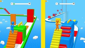 Stair Master - All Levels Gameplay Walkthrough iOS Android (Levels 13-17) || B8 Gamer