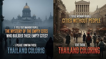 CITIES WITHOUT PEOPLE: The Lost Civilization Behind the Empty Streets