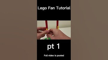 Lego Fan Tutorial pt 1