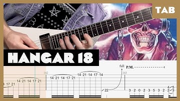 Megadeth - Hangar 18 - Guitar Tab | Lesson | Cover | Tutorial