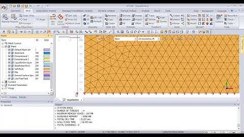 Midas GTS NX-2D Bridge Abutment on liquefaction soil