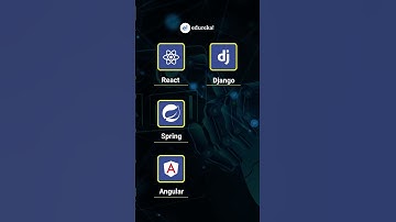 Top Web Frameworks | #Shorts | Edureka