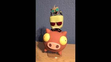 Invader Zim riding Pig Funko Pop Unboxing