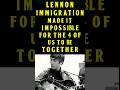 John lennon immigration kept all the beatles from meeting at same time shorts shortsfeed short